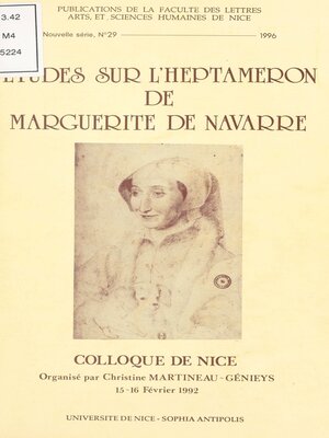 cover image of Études sur «L'Heptaméron» de Marguerite de Navarre